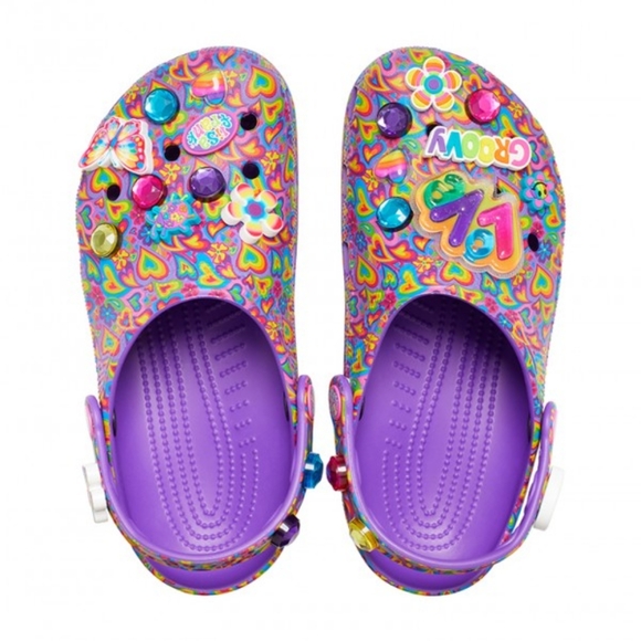 NIB Crocs Lisa Frank Adult Women’s 10/Men's 8 - Picture 6 of 13